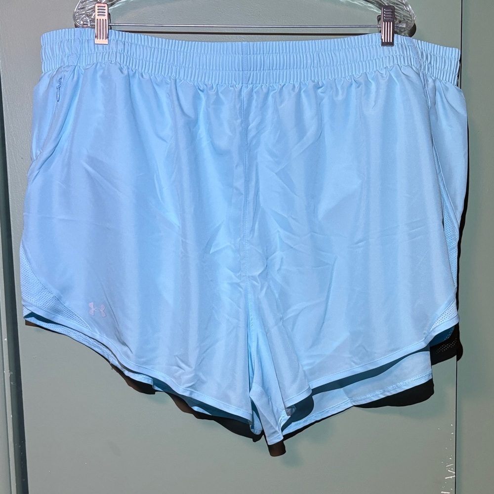 Under Armour Light Blue Athletic Shorts